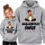 BLUZA Z KAPTUREM  ŚWIĄTECZNA SZALONYCH ŚWIĄT